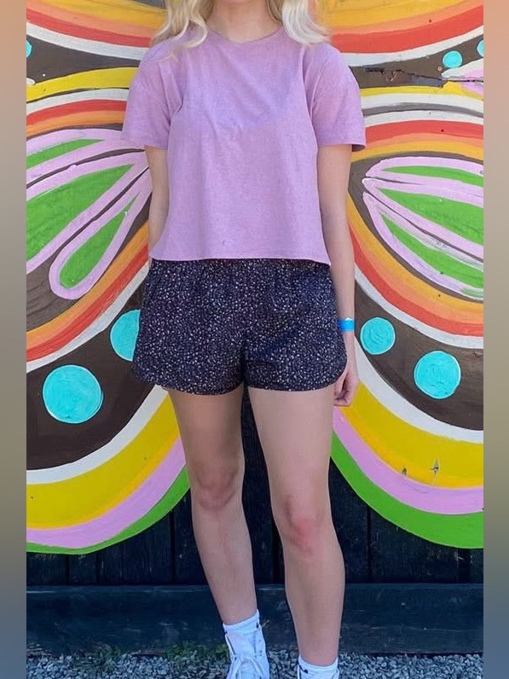 Athletic Works Women's Short Sleeve Tee in Dusty Rose